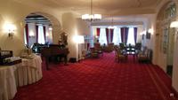 Lounge im Hotel Edelweiss in Sils Maria  &ndash; &copy; Sandra Rößle (Eberhardt TRAVEL)