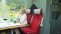 im Glacier Express  &ndash; &copy; Sandra Rößle (Eberhardt TRAVEL)