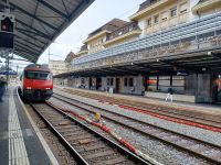 Zugfahrt nach Visp