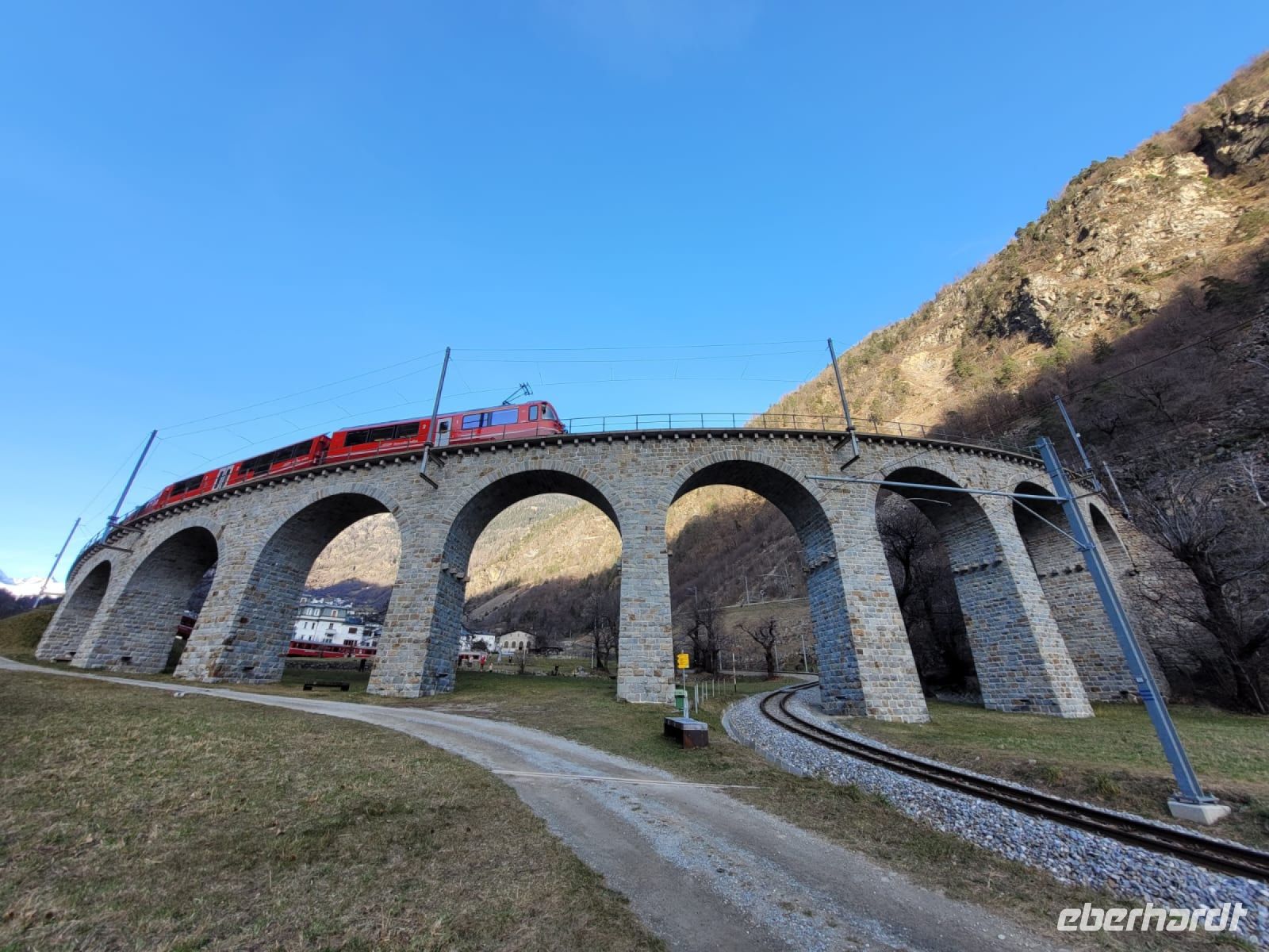 Kreisviadukt von Brusio &ndash; &copy; Katrin Deutschbein (Eberhardt TRAVEL)