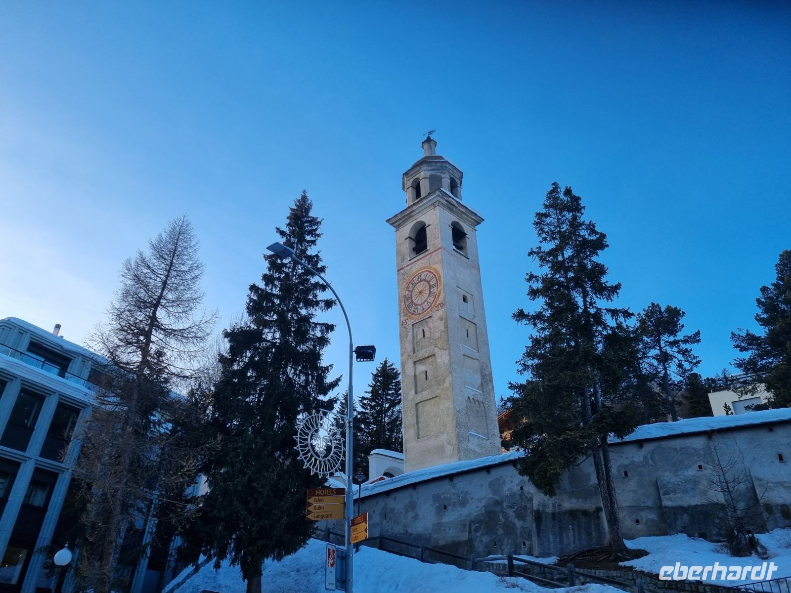 St. Moritz - Schiefer Turm &ndash; &copy; Katrin Deutschbein (Eberhardt TRAVEL)