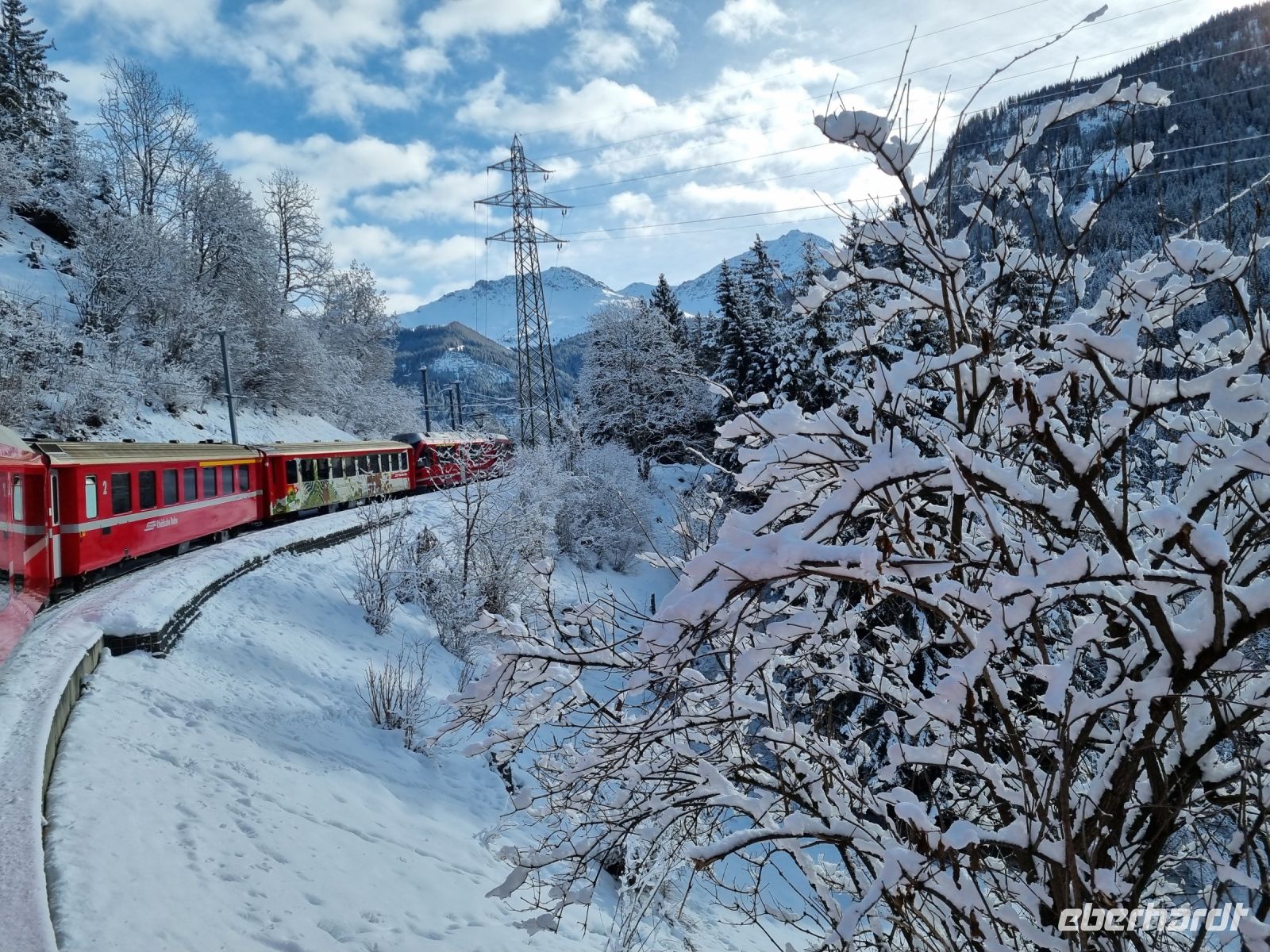 Fahrt mit dem Arosa-Express  &ndash; &copy; Katrin Deutschbein (Eberhardt TRAVEL)