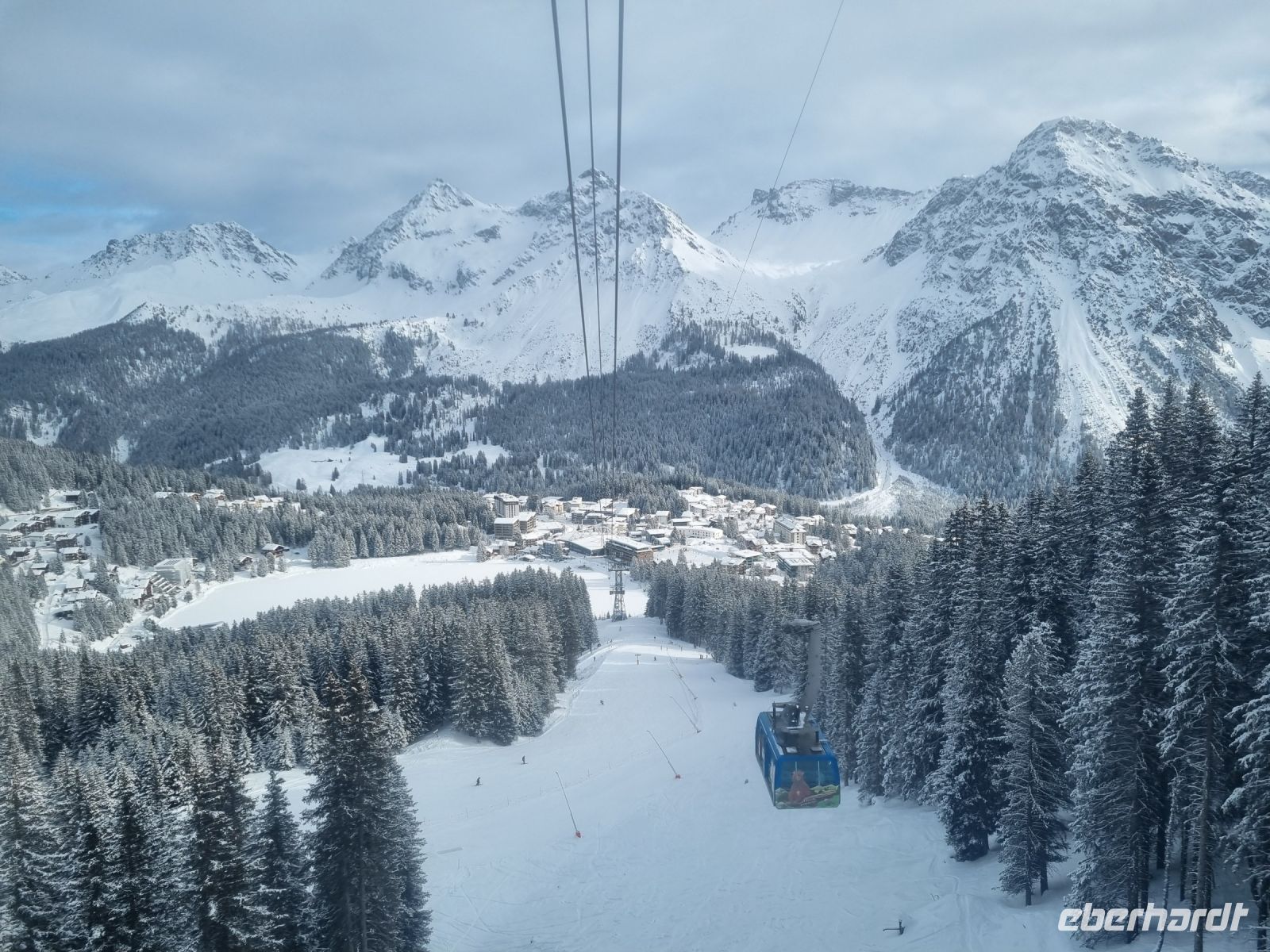 Arosa - Weisshornbahn (Talfahrt) &ndash; &copy; Katrin Deutschbein (Eberhardt TRAVEL)