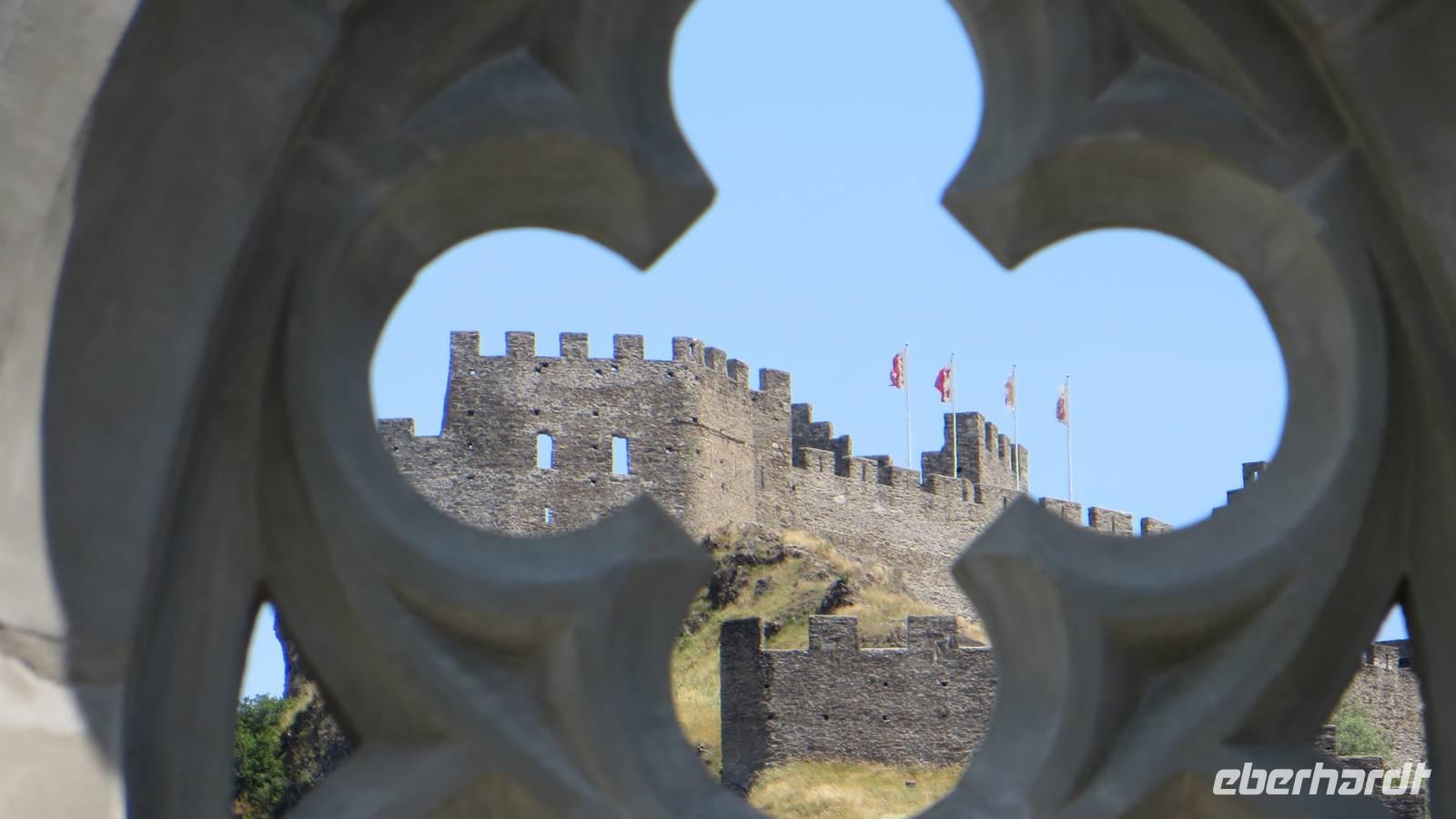 271 Sion - Stadtführung - Festung Tourbillon &ndash; &copy; Annette Weise (Eberhardt TRAVEL)