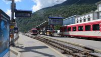 160 Ausflug nach Brig - Bahnhof &ndash; &copy; Annette Weise (Eberhardt TRAVEL)