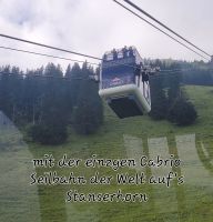 CabriO-Bahn Stanserhorn  &ndash; &copy; Gabriele Stoffele (Eberhardt TRAVEL)