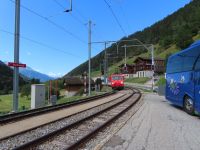 234 Fahrt nach Flüeli - Stopp in Niederwald &ndash; &copy; Annette Probst-Weise (Eberhardt TRAVEL)