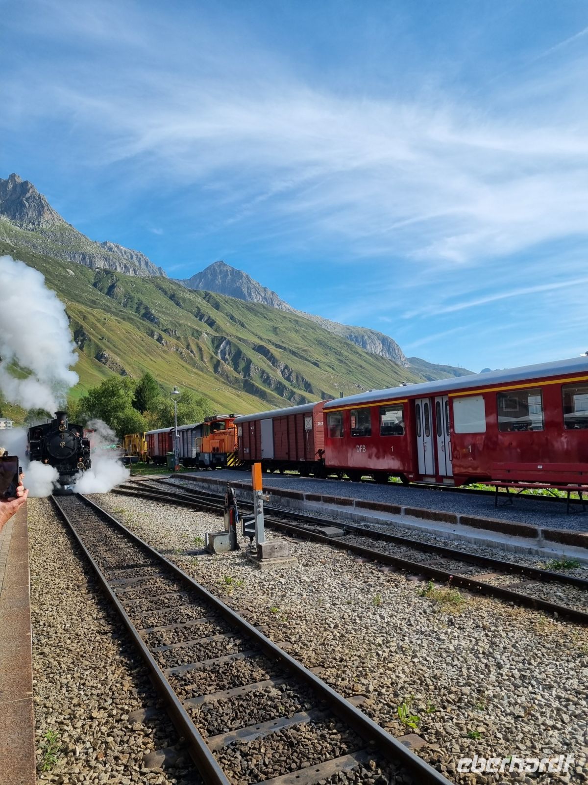 Furka-Dampfbahn &ndash; &copy; Katrin Deutschbein (Eberhardt TRAVEL)
