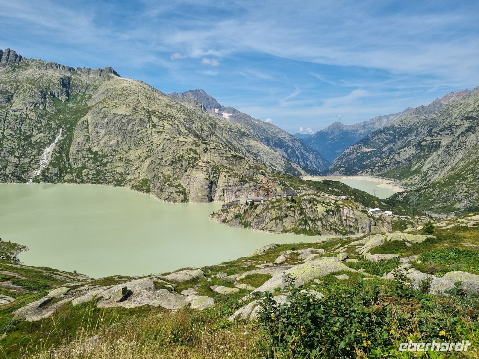 Grimselpass - Blick auf Grimsel- und Räterichsbodensee &ndash; &copy; Katrin Deutschbein (Eberhardt TRAVEL)