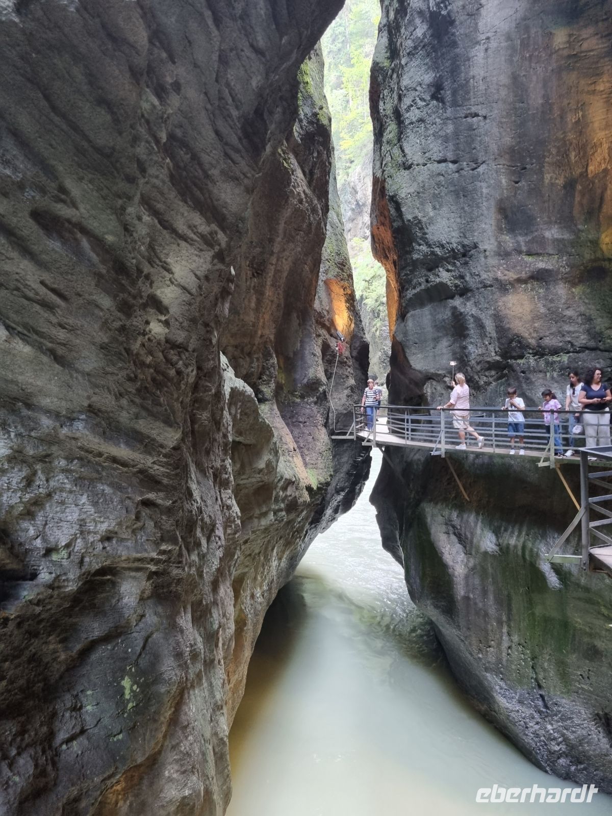 Aareschlucht  &ndash; &copy; Katrin Deutschbein (Eberhardt TRAVEL)