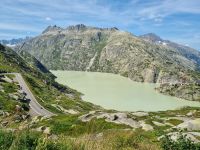 Grimselpass - Blick auf Grimsel- und Räterichsbodensee &ndash; &copy; Katrin Deutschbein (Eberhardt TRAVEL)