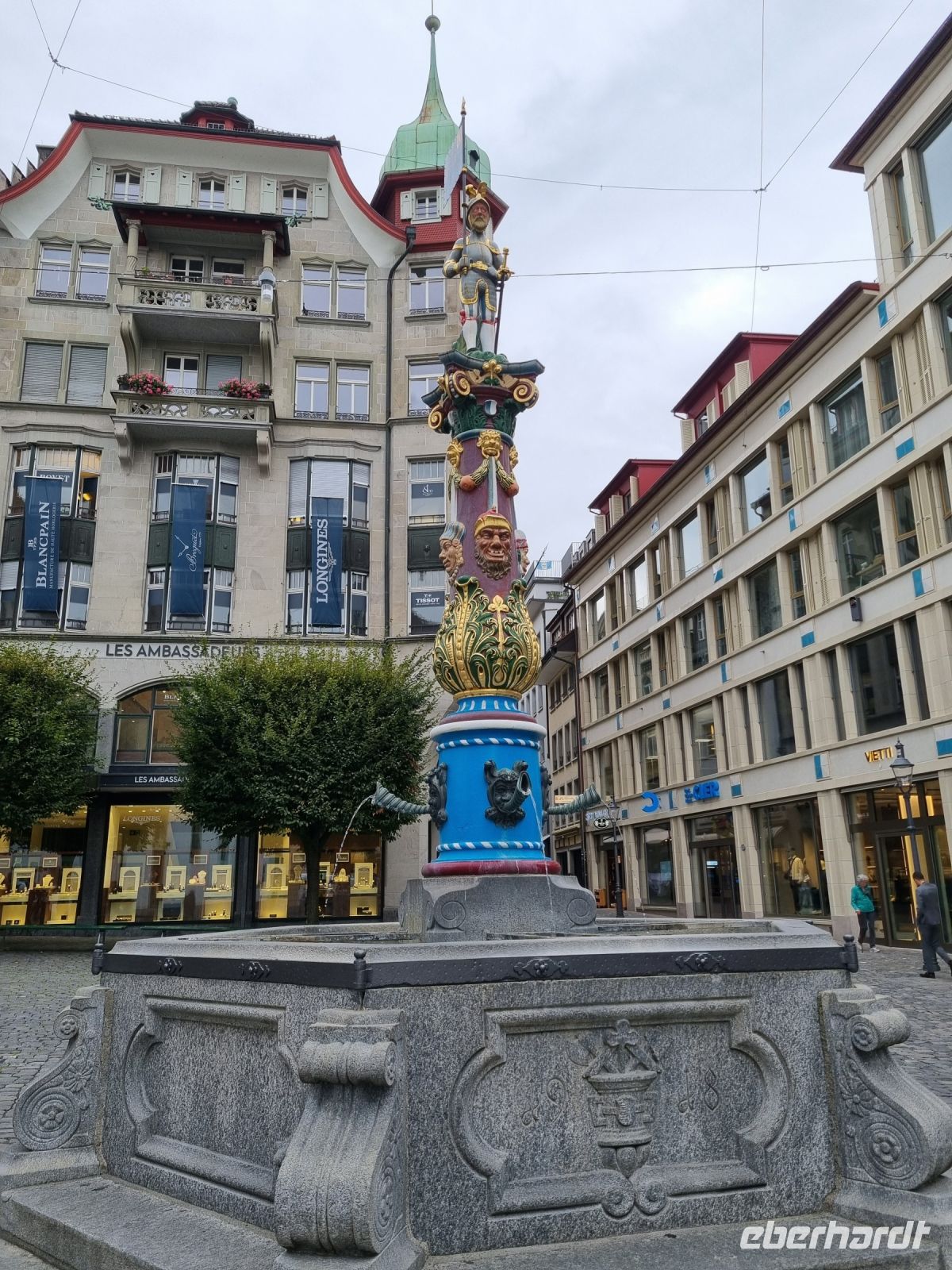 Luzern - Fritschibrunnen (Fasnachtsbrunnen) &ndash; &copy; Katrin Deutschbein (Eberhardt TRAVEL)
