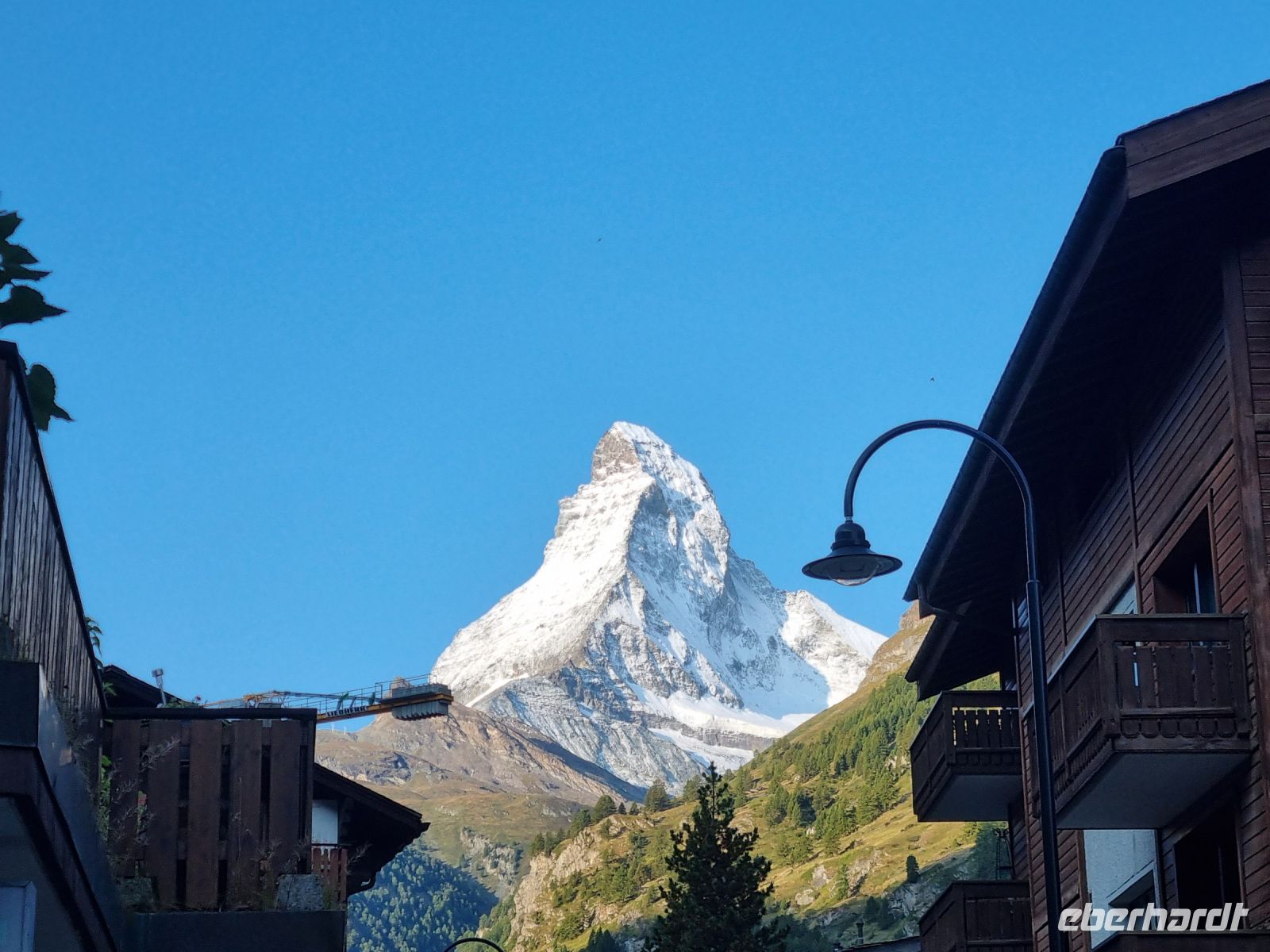 Abschied von Zermatt... (Matterhorn)  &ndash; &copy; Katrin Deutschbein (Eberhardt TRAVEL)