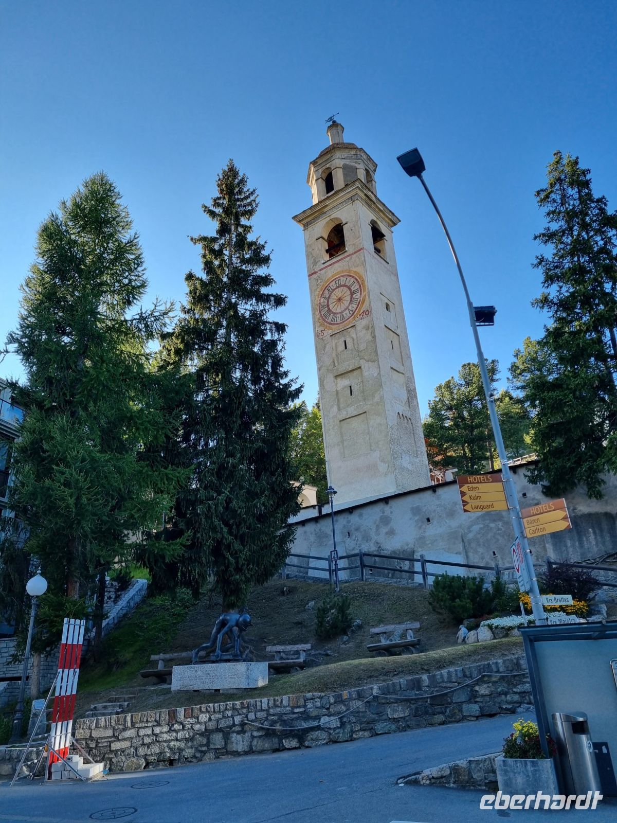 St. Moritz - Schiefer Turm &ndash; &copy; Katrin Deutschbein (Eberhardt TRAVEL)