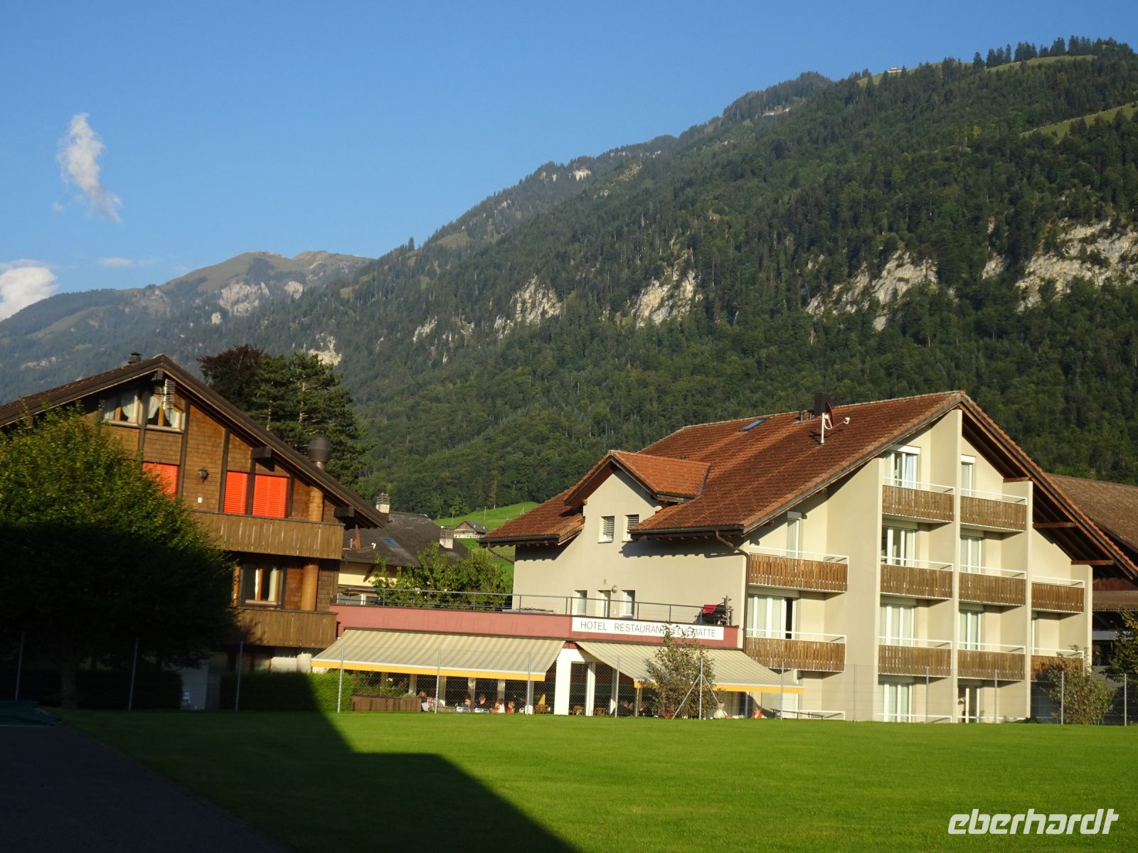 Flüeli-Ranft, unser Hotel FlüeMatte &ndash; &copy; Hartwig Köllner (Eberhardt TRAVEL)