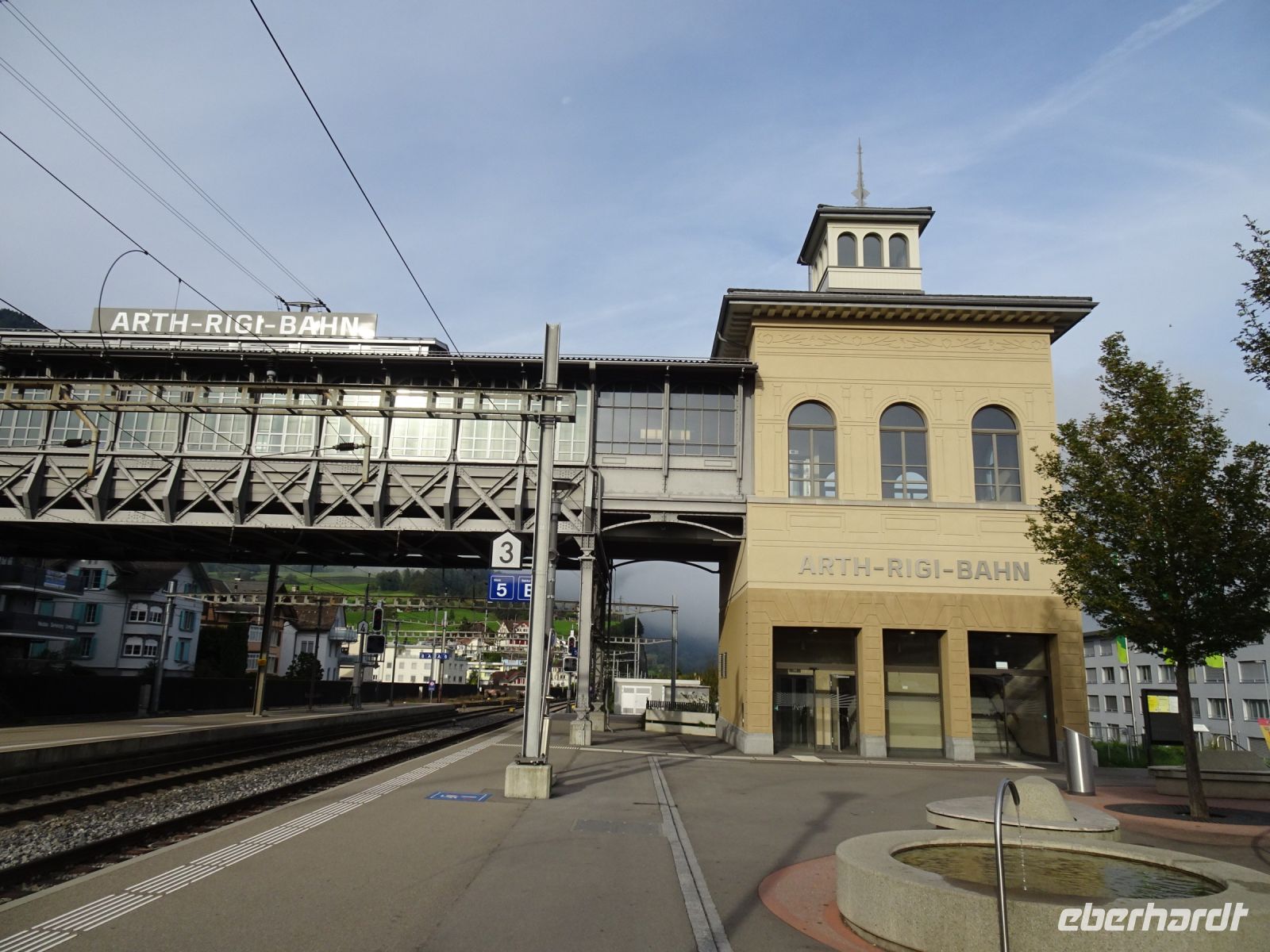 Arth-Goldau, Bahnhof Arth-Rigibahn &ndash; &copy; Hartwig Köllner (Eberhardt TRAVEL)