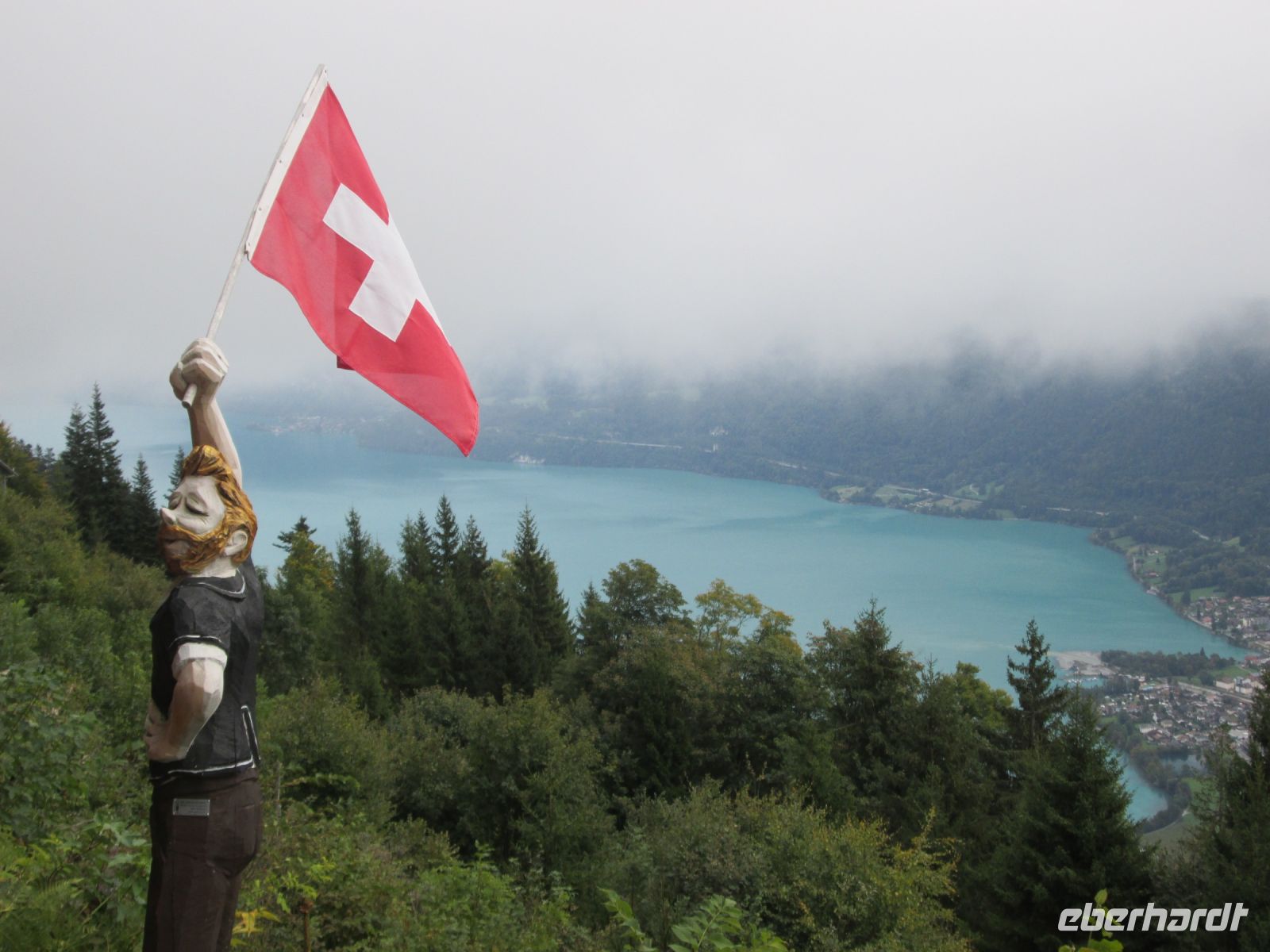 Brienzer See von Harder Kulm &ndash; &copy; Heike Heinen (Eberhardt TRAVEL)