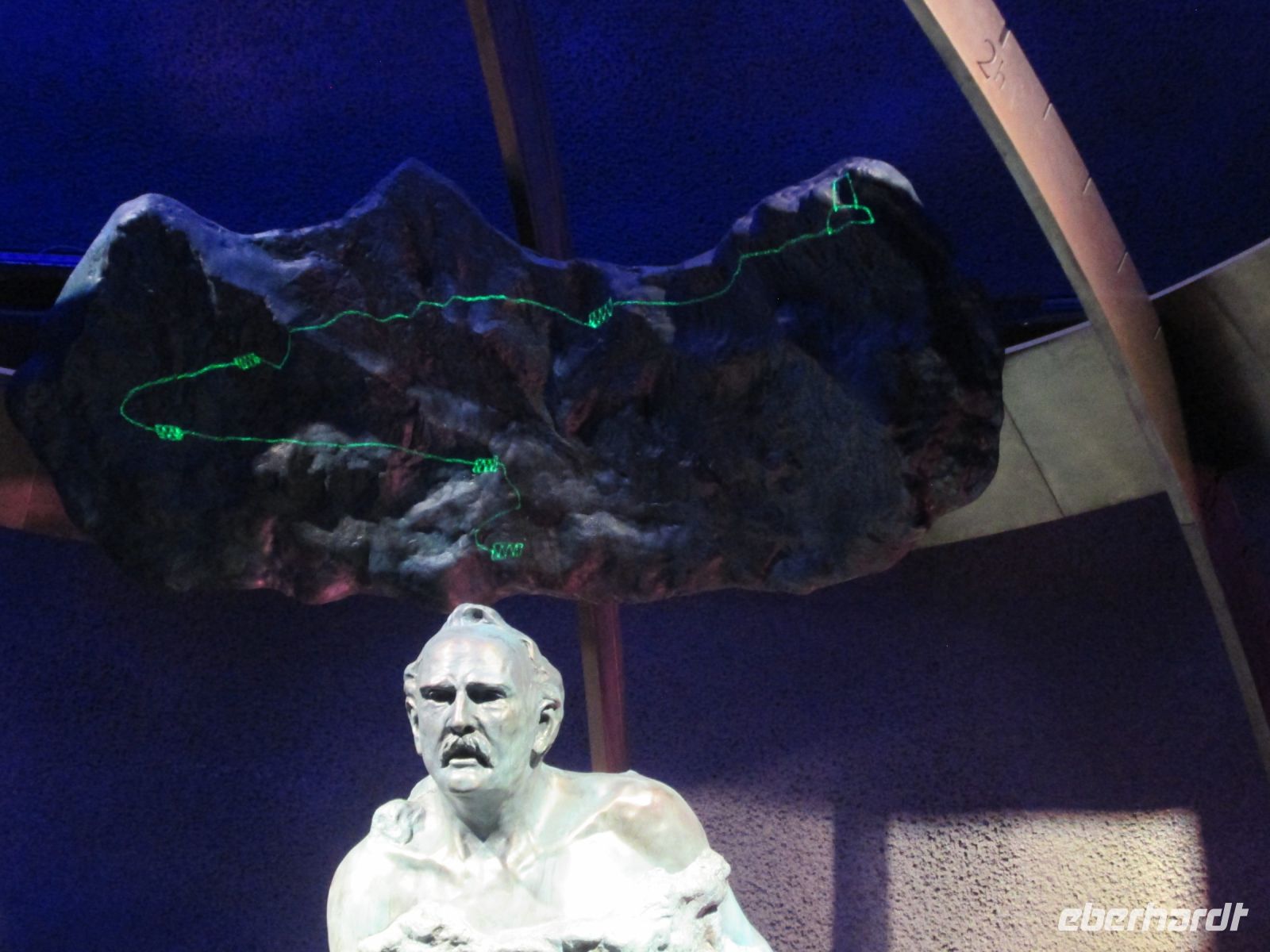 Adolf Guyer Zeller und seine Vision der Jungfraubahn &ndash; &copy; Heike Heinen (Eberhardt TRAVEL)