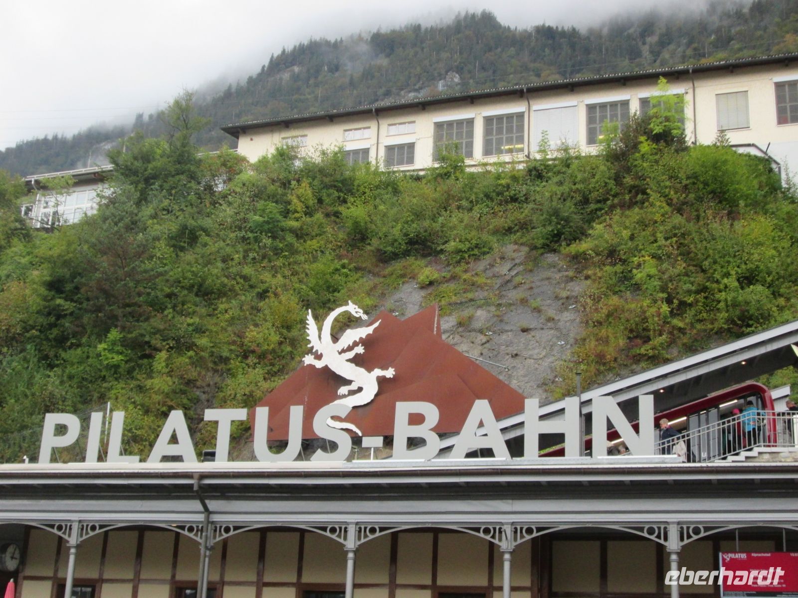 der Drachen, Symbol der Pilatusbahn &ndash; &copy; Heike Heinen (Eberhardt TRAVEL)