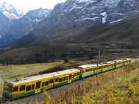 Wengernaplbahn von Grindelwald zur Kleinen Scheidegg &ndash; &copy; Heike Heinen (Eberhardt TRAVEL)