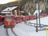 240 Rückfahrt mit der Arosa Bahn nach Chur &ndash; &copy; Annette Probst-Weise (Eberhardt TRAVEL)