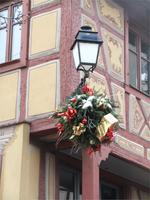 Überall Weihnachtsschmuck
