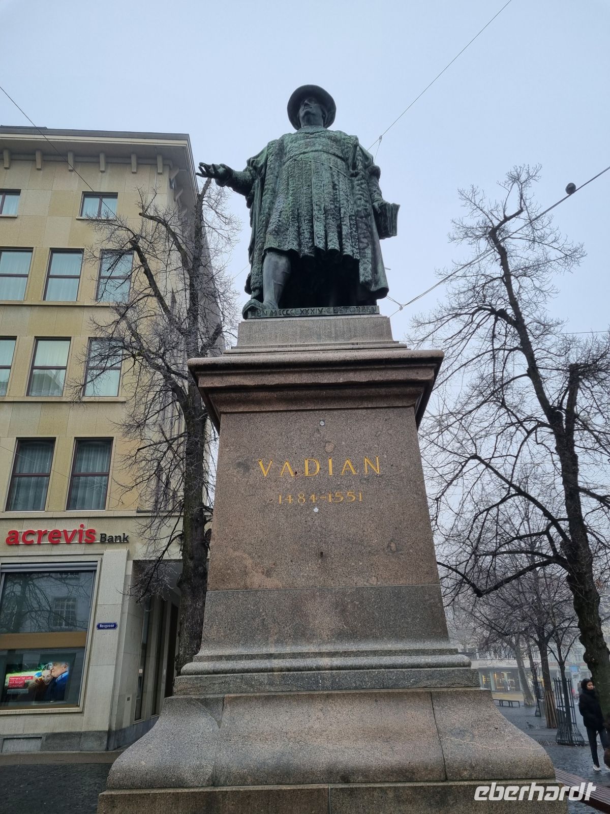 St. Gallen - Vadian-Denkmal &ndash; &copy; Katrin Deutschbein (Eberhardt TRAVEL)