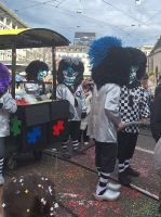 413 Basler Fasnacht - Die Kinder sind am Nachmittag die Hauptakteure &ndash; &copy; Annette Probst-Weise (Eberhardt TRAVEL)