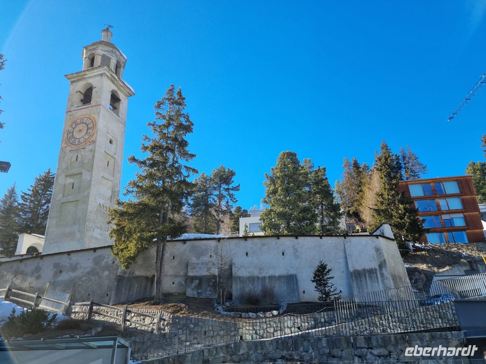 St. Moritz - Schiefer Turm &ndash; &copy; Katrin Deutschbein (Eberhardt TRAVEL)