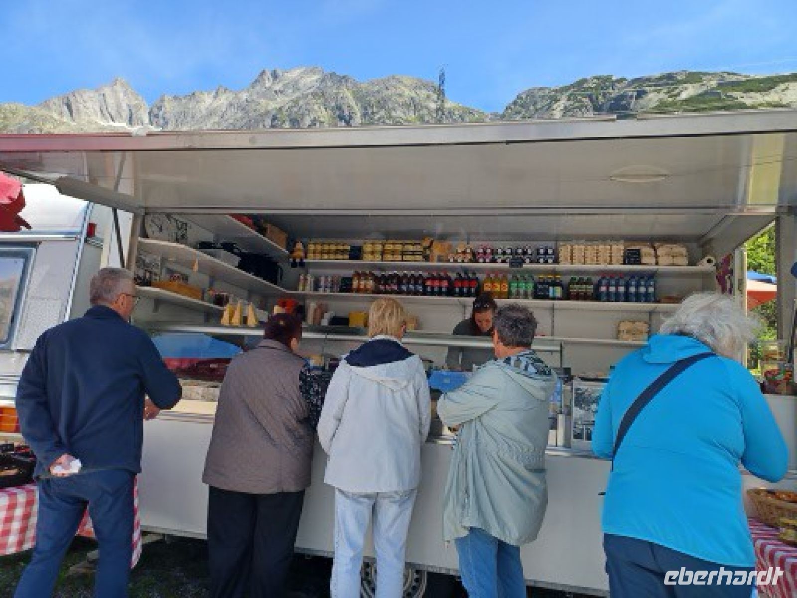 Grimslpass- Käsestand von Judith &ndash; &copy; Ute Solf (Eberhardt TRAVEL)