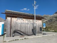 Julierpass (2284m) mit WC Station &ndash; &copy; Ute Solf (Eberhardt TRAVEL)