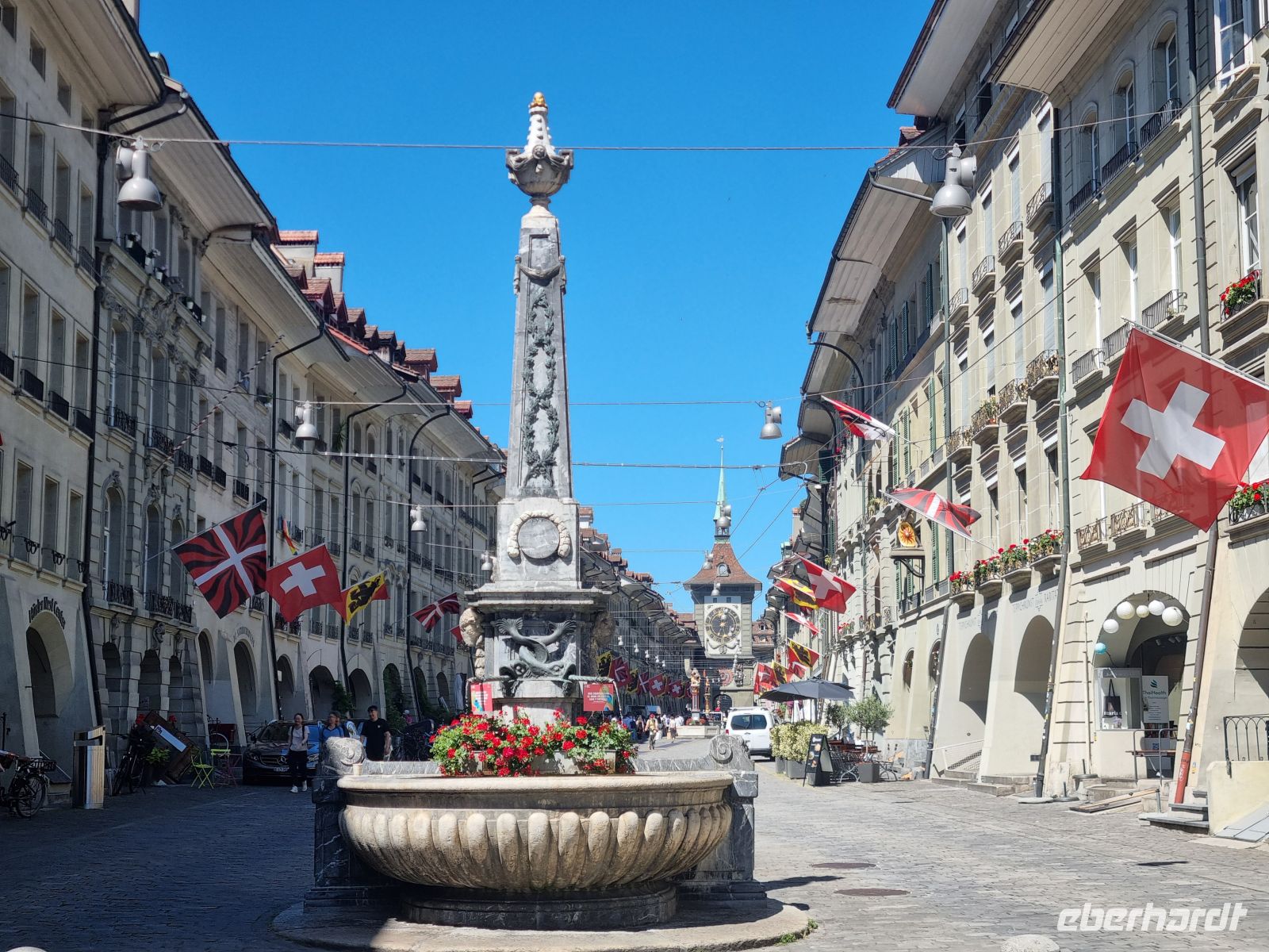 Bern - Altstadt (Kramgasse - Kreuzgassbrunnen) &ndash; &copy; Katrin Deutschbein (Eberhardt TRAVEL)
