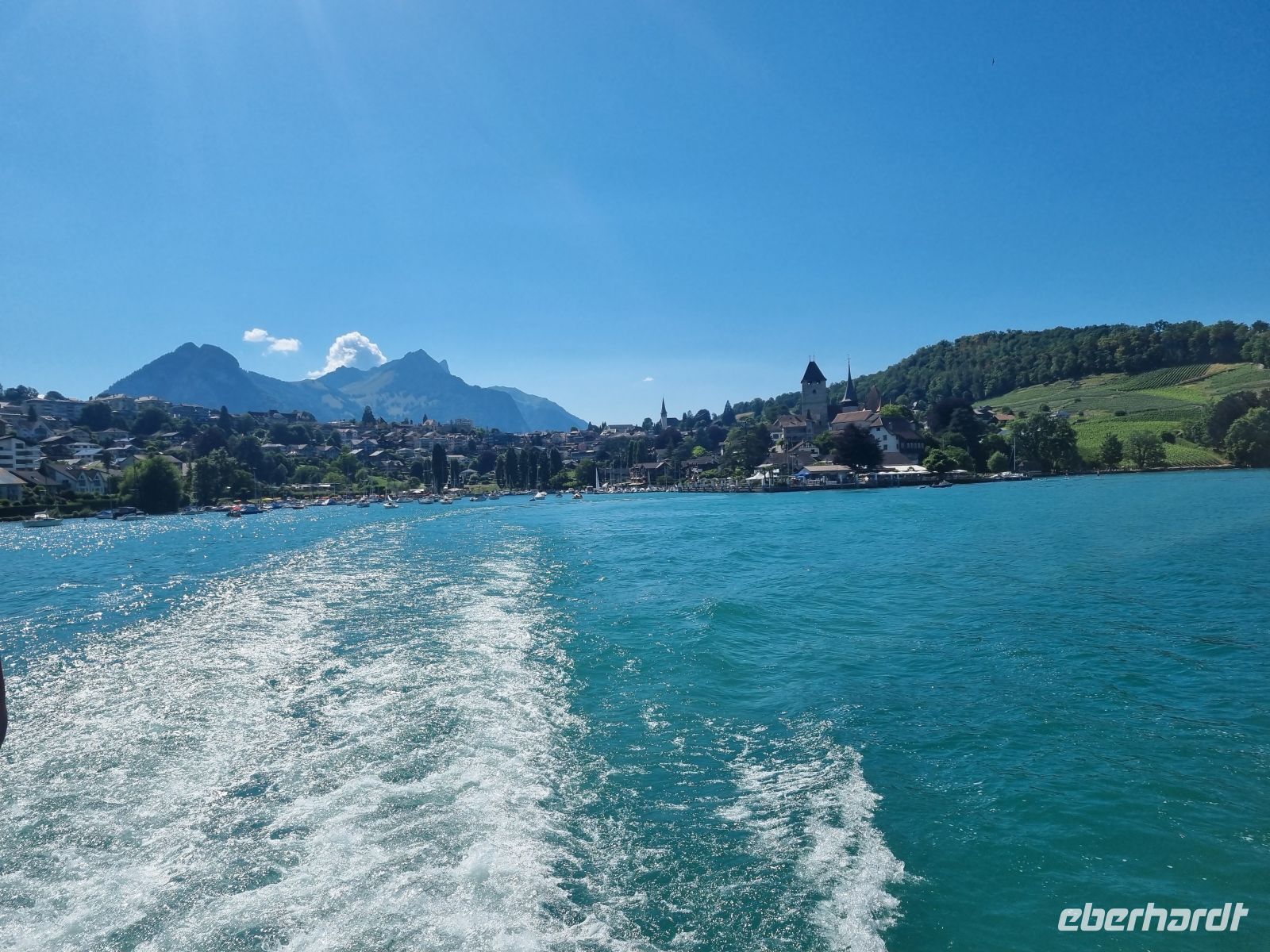 Schifffahrt auf dem Thunersee - Spiez &ndash; &copy; Katrin Deutschbein (Eberhardt TRAVEL)