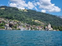 Schifffahrt auf dem Thunersee - Schloss Oberhofen &ndash; &copy; Katrin Deutschbein (Eberhardt TRAVEL)