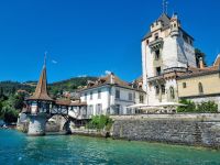 Schifffahrt auf dem Thunersee - Schloss Oberhofen &ndash; &copy; Katrin Deutschbein (Eberhardt TRAVEL)