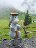 013 Engelberg - Trübsee Maskotchen Schmuggli &ndash; &copy; Annette Probst-Weise (Eberhardt TRAVEL)