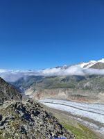 086 Auf dem Eggishorn - Blick über den Aletschgletscher &ndash; &copy; Annette Probst-Weise (Eberhardt TRAVEL)