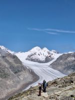 097 Auf dem Eggishorn - Blick zu Jungfrau, Mönch und Eiger &ndash; &copy; Annette Probst-Weise (Eberhardt TRAVEL)