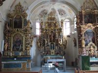 347 Fahrt durch das Goms - Niederwald Kirche &ndash; &copy; Annette Probst-Weise (Eberhardt TRAVEL)