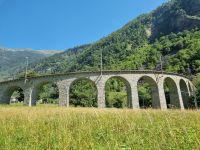 Kreisviadukt von Brusio  &ndash; &copy; Katrin Deutschbein (Eberhardt TRAVEL)