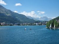 St. Moritzersee mit St. Moritz-Bad &ndash; &copy; Katrin Deutschbein (Eberhardt TRAVEL)