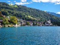 Schifffahrt auf dem Thunersee (Oberhofen) &ndash; &copy; Katrin Deutschbein (Eberhardt TRAVEL)