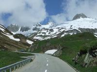 Fahrt auf den Oberalppass