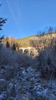 Glacier Express am Schmittnertobelviadukt &ndash; &copy; Sinah Witzig (Eberhardt TRAVEL)