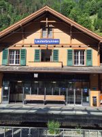 175 Ausflug auf das Jungfraujoch - Bahnhof Lauterbrunnen &ndash; &copy; Annette Probst-Weise (Eberhardt TRAVEL)