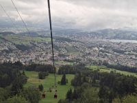 Fahrt mit der Umlaufbahn vom Pilatus nach Kriens... &ndash; &copy; Katrin Deutschbein (Eberhardt TRAVEL)