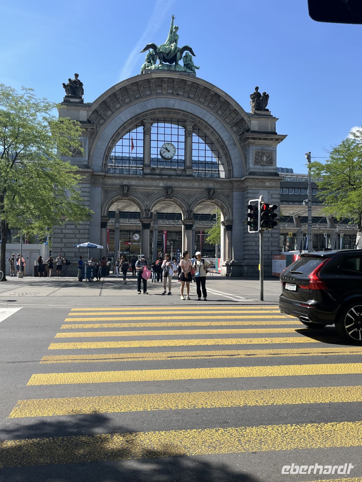 Luzern - Alte Bahnhofsbogen &ndash; &copy; Renate Grafe (Eberhardt TRAVEL)