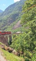 025 Fahrt mit dem Bernina Express - auf dem Kreisviadukt &ndash; &copy; Annette Probst-Weise (Eberhardt TRAVEL)