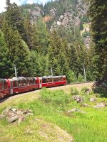 031 Fahrt mit dem Bernina Express - &ndash; &copy; Annette Probst-Weise (Eberhardt TRAVEL)