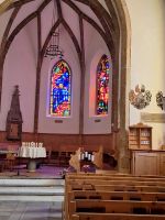 052 Engadin-Rundfahrt - Zuos - Kirche &ndash; &copy; Annette Probst-Weise (Eberhardt TRAVEL)